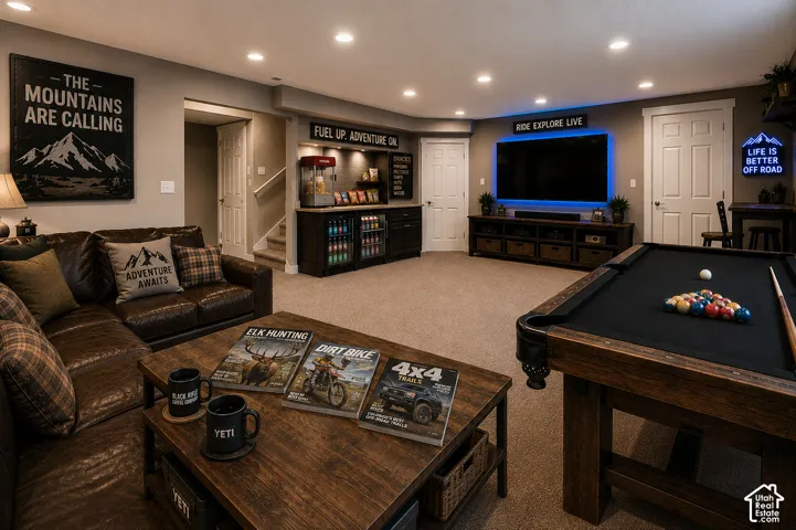 AI STAGING IDEAS! Will it be a man cave???? Come put your personal touch here!