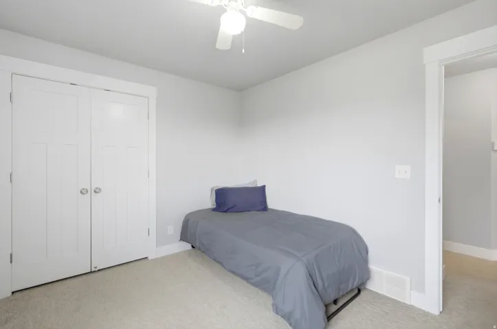 Upstairs bed #2 with large closet.