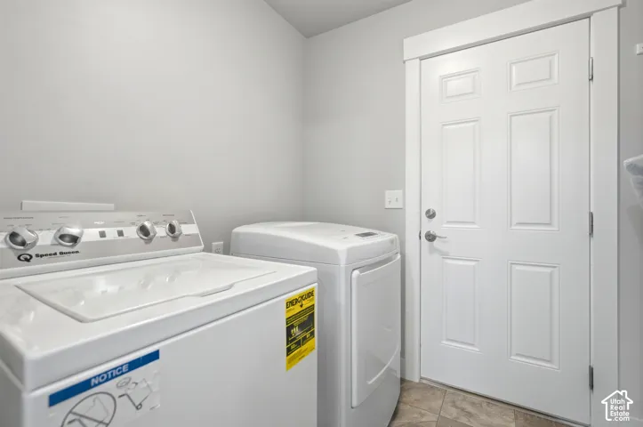 Laundry area  with INCLUDED SPEED QUEEN WASHER! AND DRYER