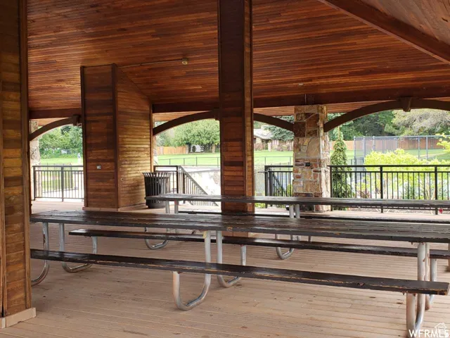 Pavillion by Pool
