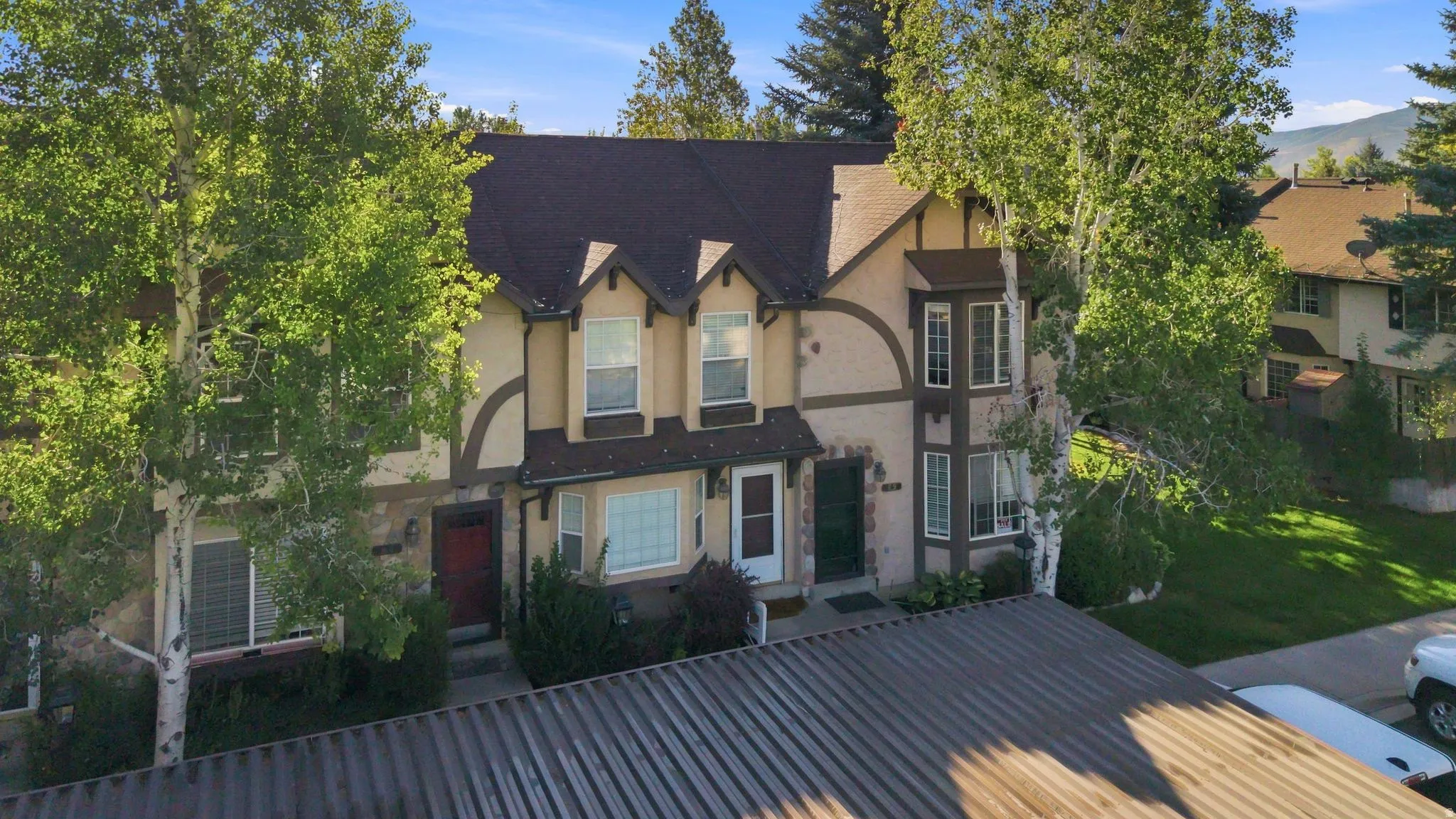 Front of Townhome