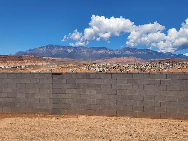 Block wall perimeter