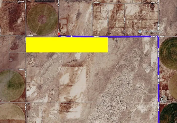 Aerial Map. Illustrating the boundaries of the property and its surrounding land features