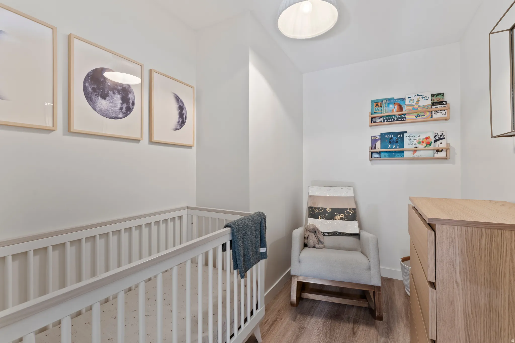 Master Bedroom Walk-in Closet - currently used as a nursery