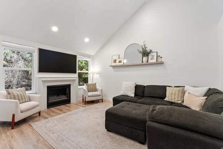 Living Room with Gas Fireplace