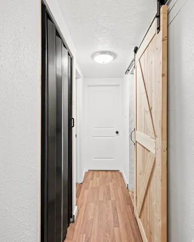 Wood-finish flooring
