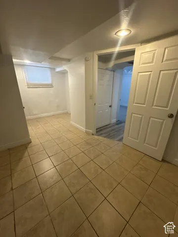 Recessed lighting with a white trim