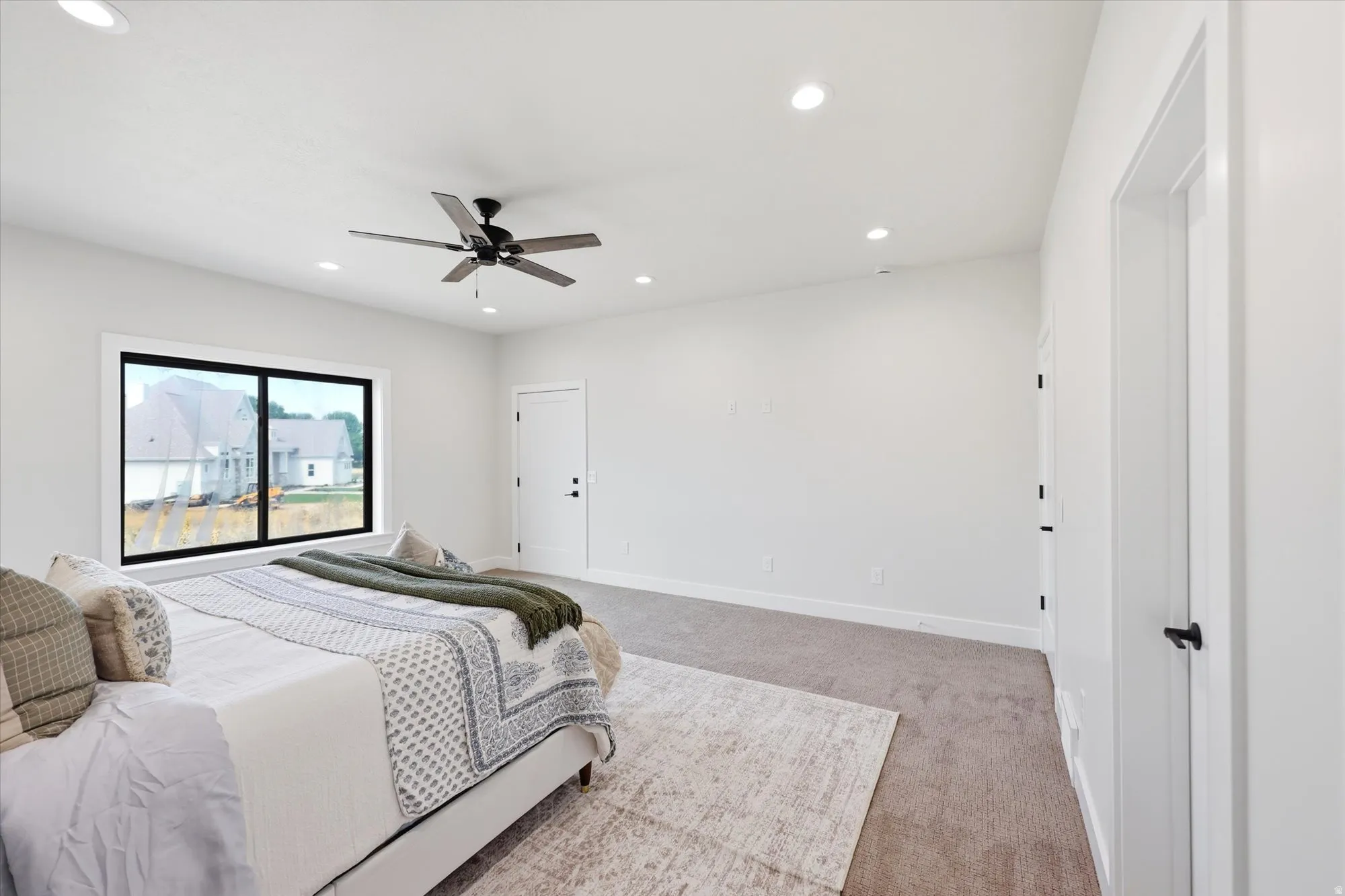 Primary suite with access to back deck.