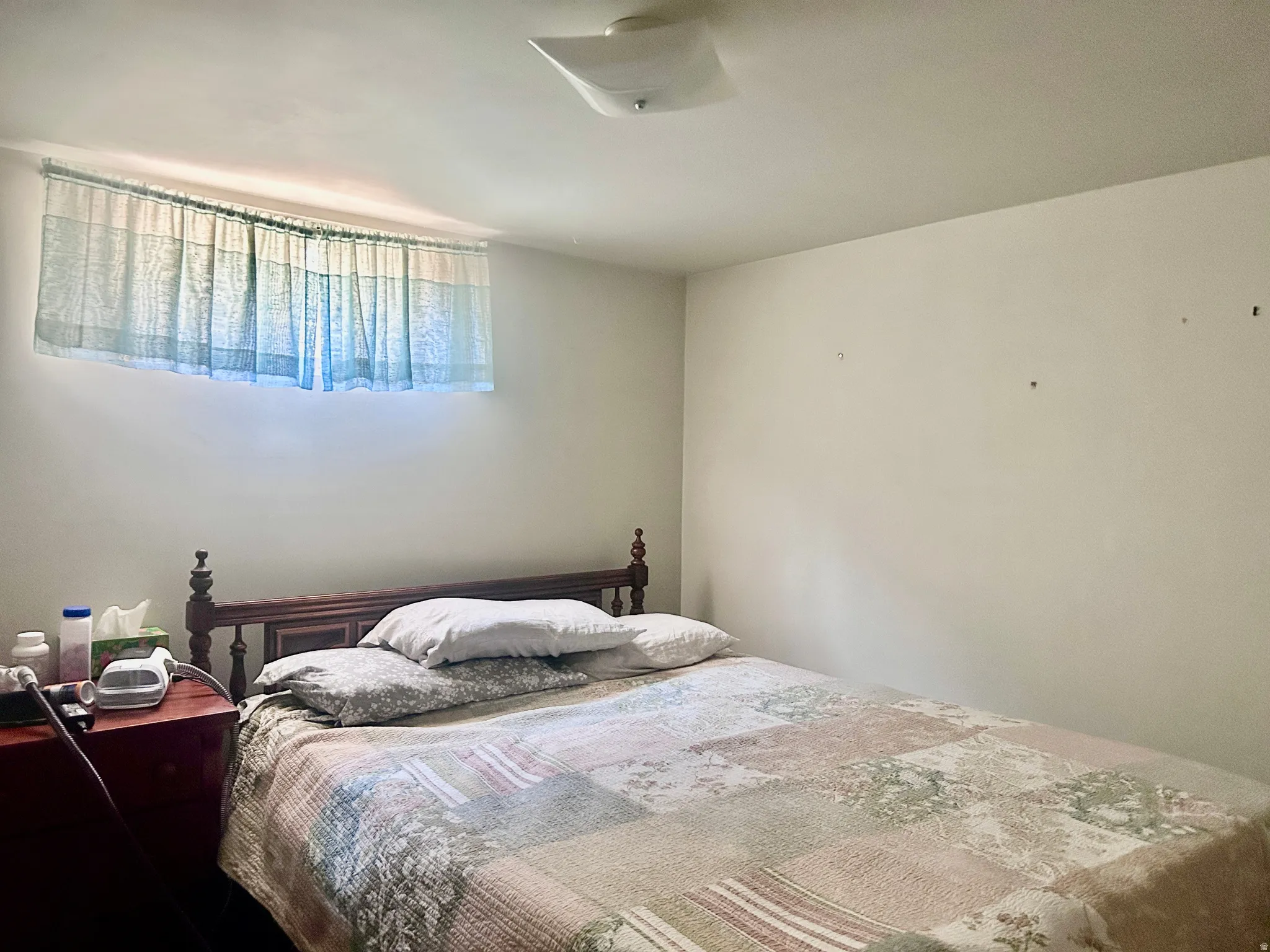 Basement bedroom