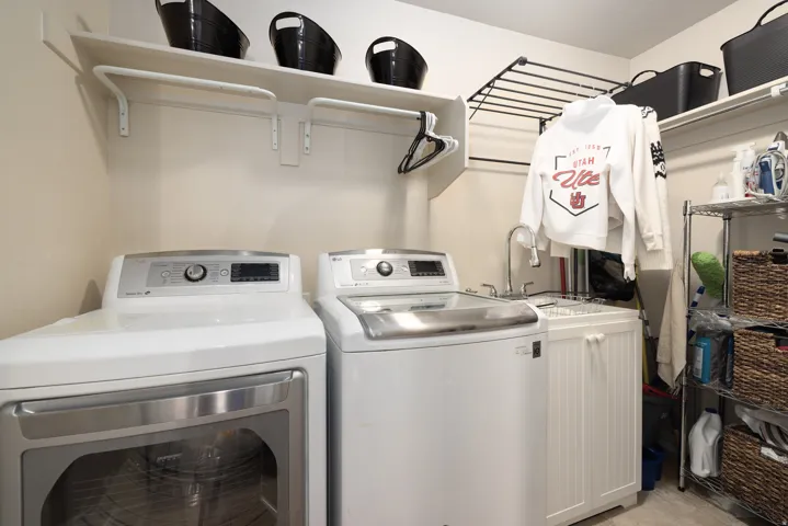 Main Level Laundry Looking West