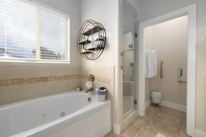 Main Level Master Bath Looking SW
