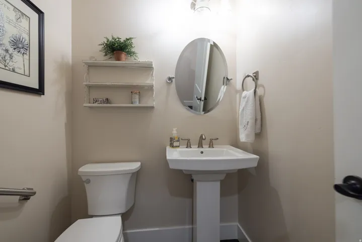 Main Level Half Bath Looking North