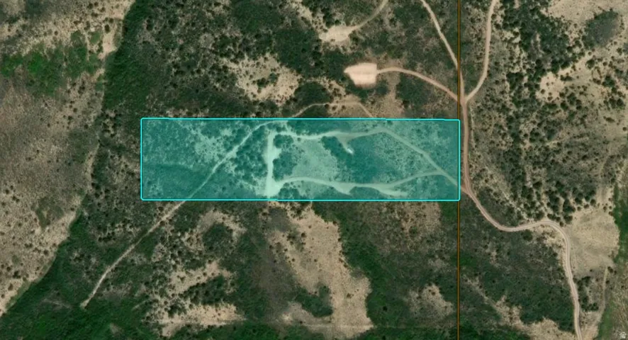 Aerial Map with Property Outline. Indicating the approx. boundaries of the property