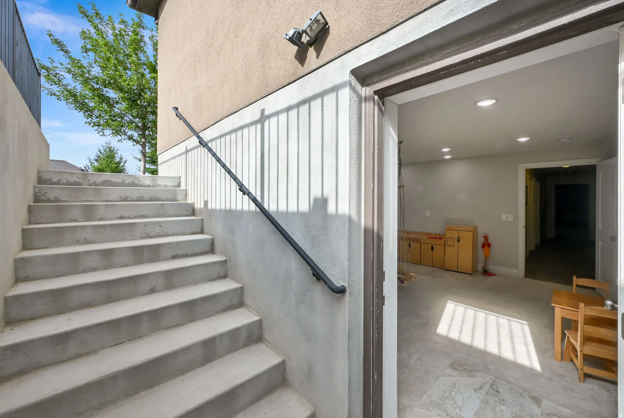 Walk-Up Entrance to Flex Room