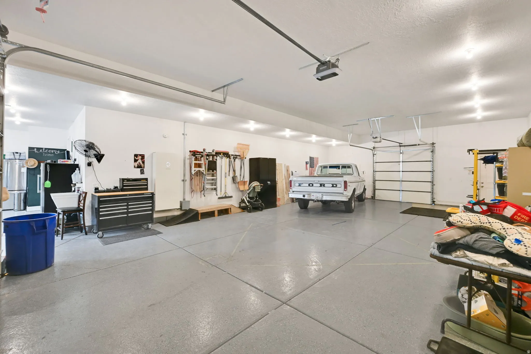 Pull thru garage
