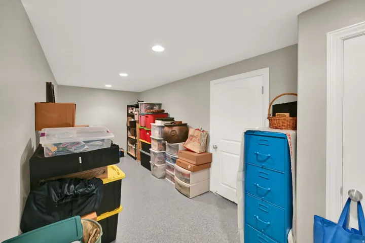 Finished Storage Room Entrance to Cold Storage