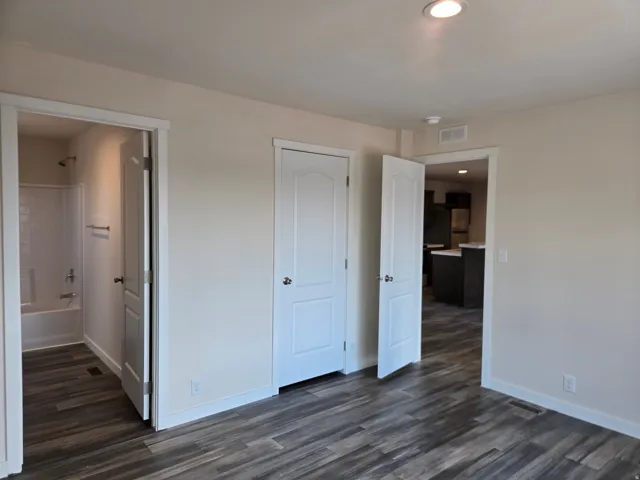 Master Bedroom with walk-in Closet