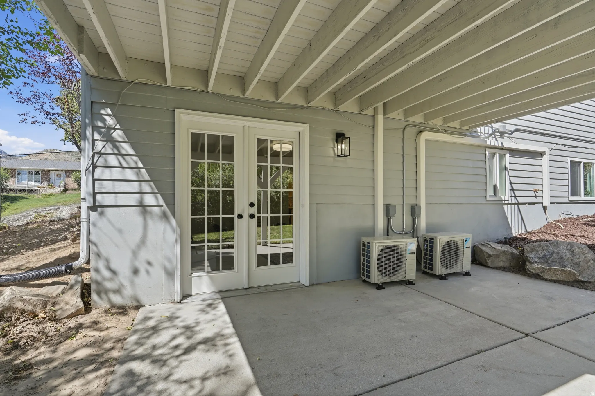 Basement entrance