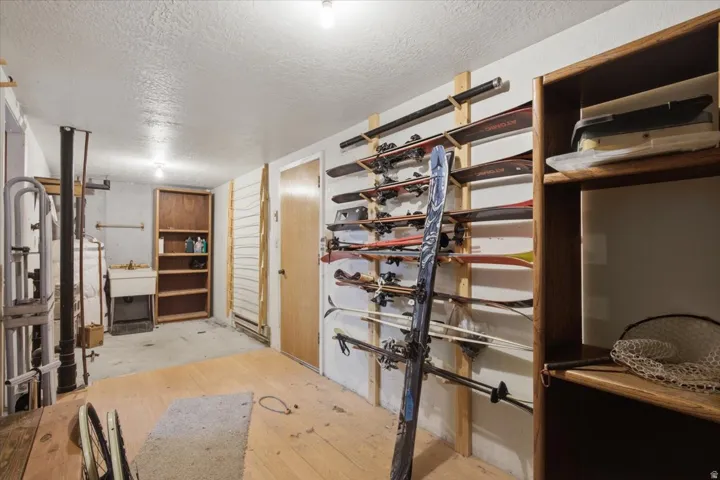 Storage with shelves
