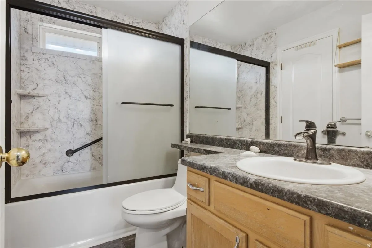 Basement bathroom
