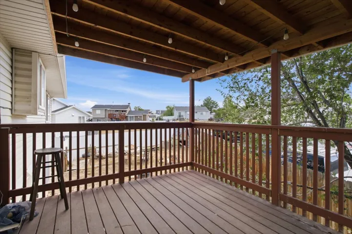 Back deck