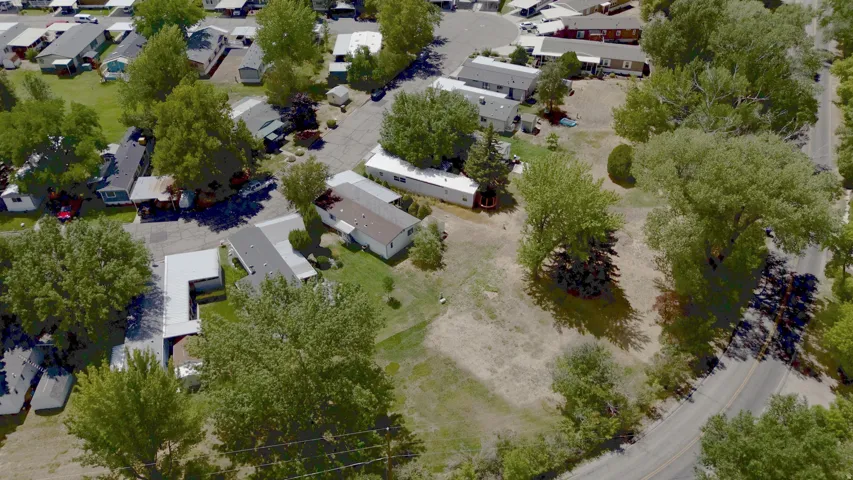 Ariel view of the parcel