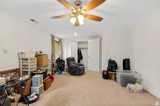 Large basement bedroom