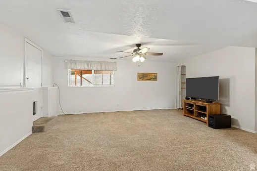 Large open area, door to garage with doggie door