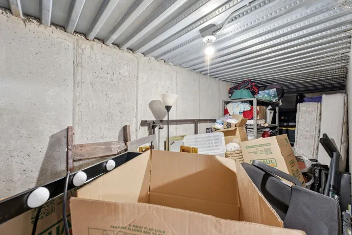 Gigantic cold storage (access through laundry room)