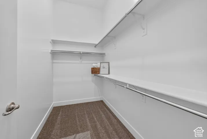 Primary walk in closet