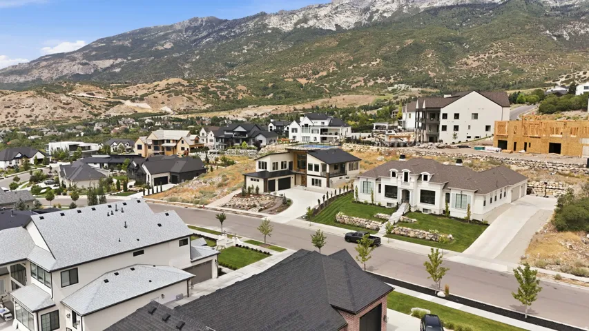 Newly constructed residential community showcasing modern architectural design with clean lines and contemporary finishes