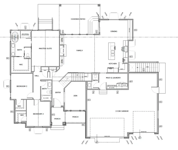 Floor plan Main Level