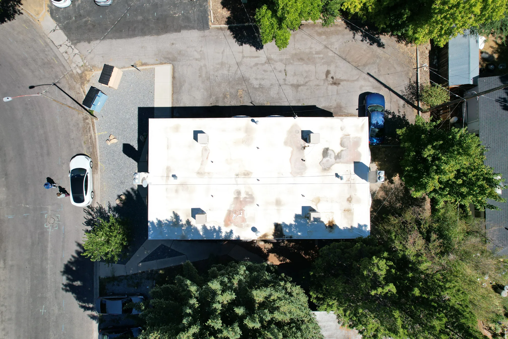 View of lot