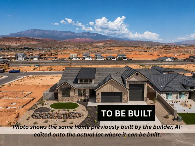 AI placement of To Be Built house on this lot.
