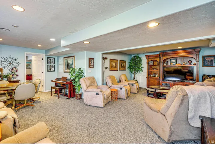 Basement family room
