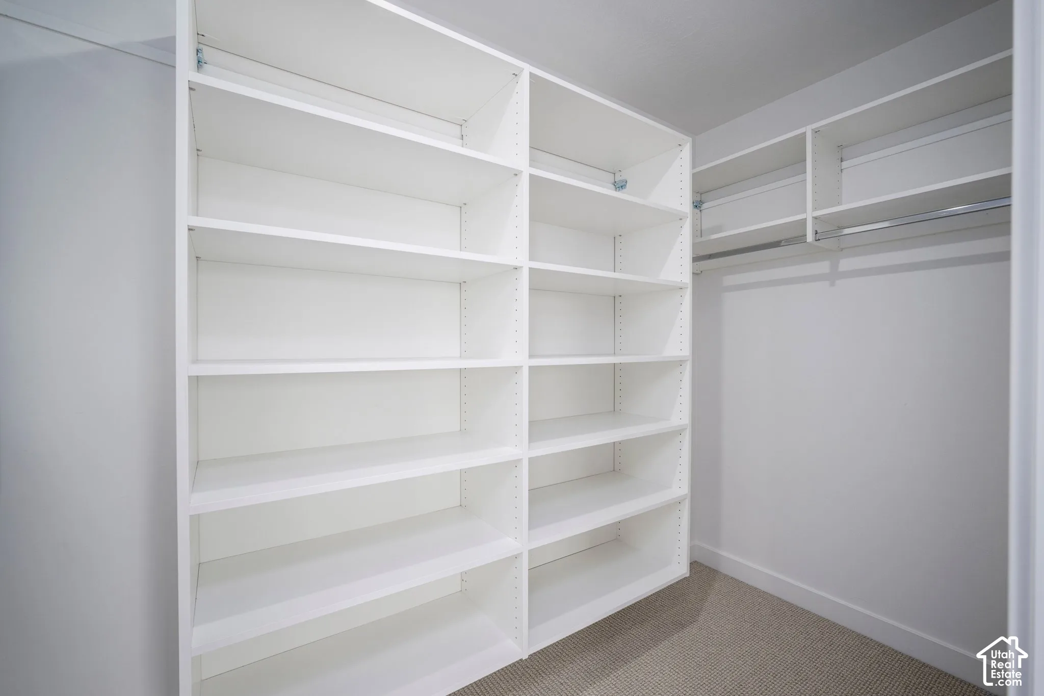 Ample storage space for all of your fashion desires.
