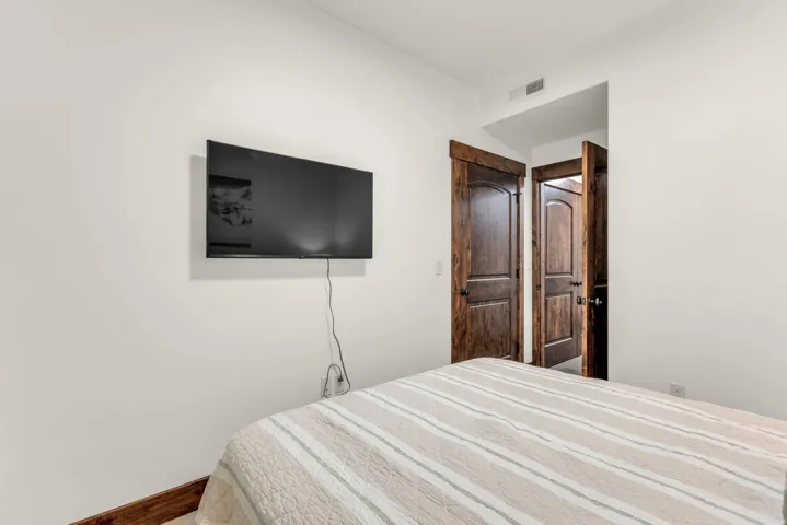 Wall-mounted television fixture