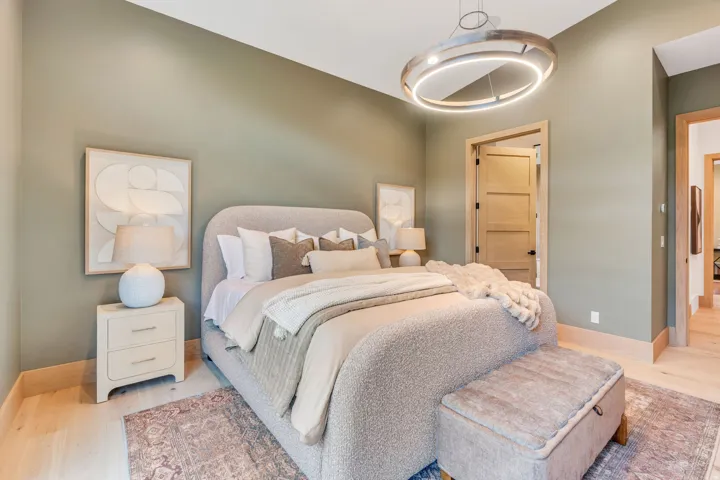 Hardwood-style flooring throughout