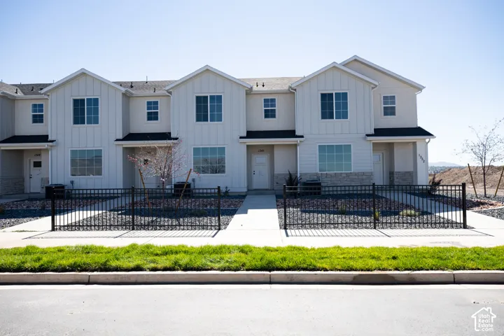 Front of the townhome