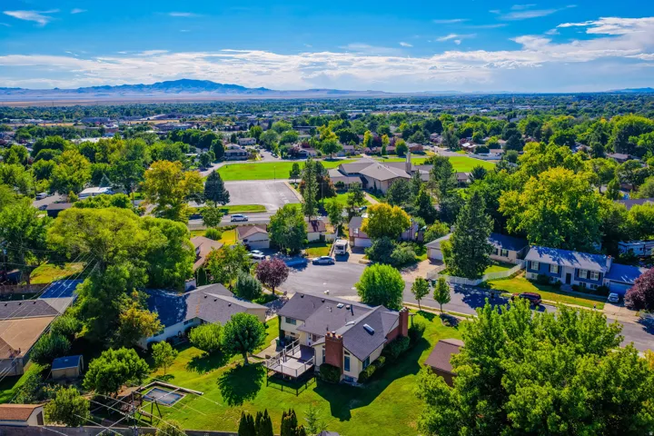 Ariel View of Home
