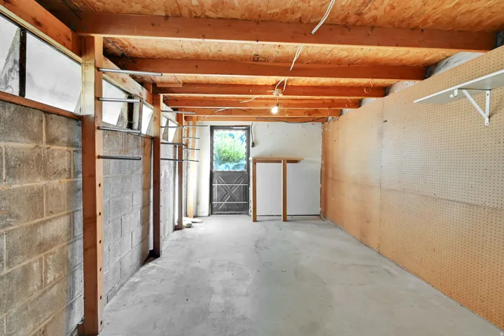 Basement Storage Area