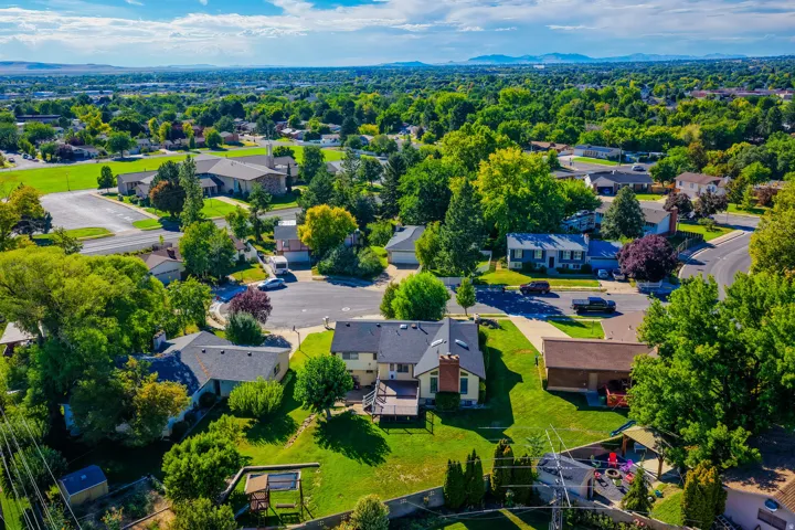 Ariel View of Home