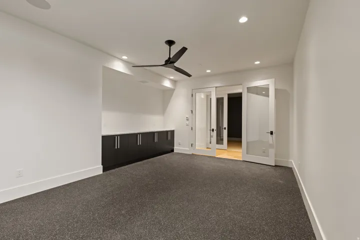 Downstairs gym room