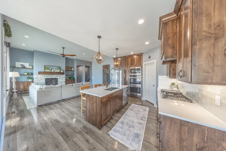 Kitchen and Great room