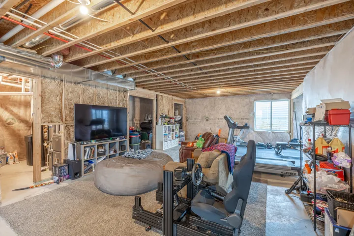 Unfinished basement