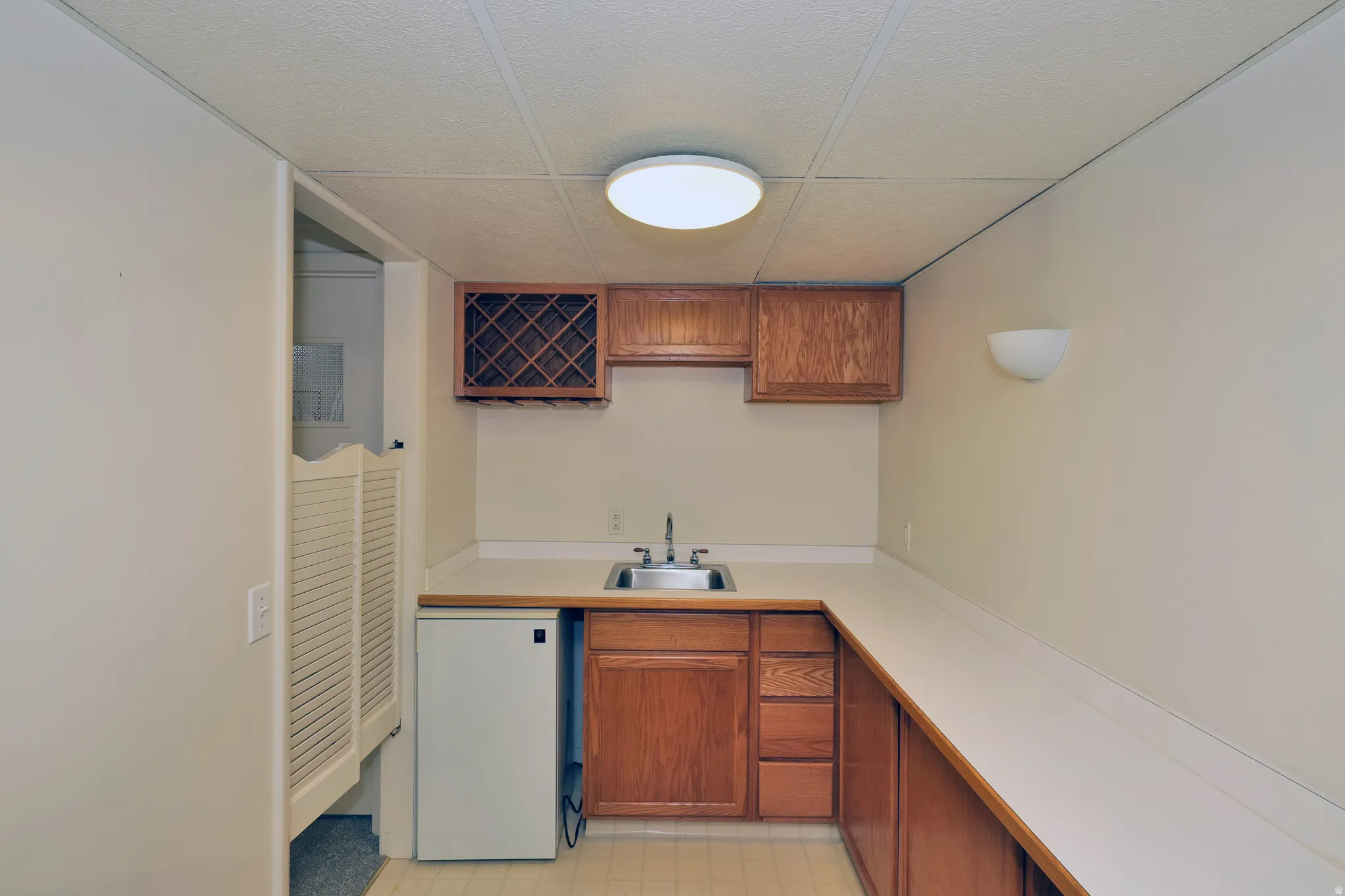 Basement kitchenette