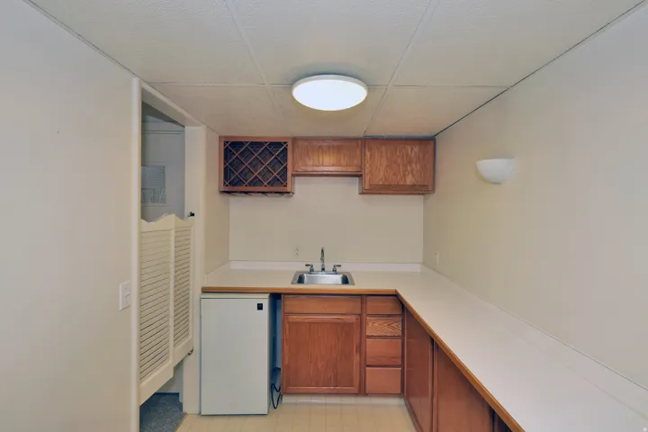 Basement kitchenette
