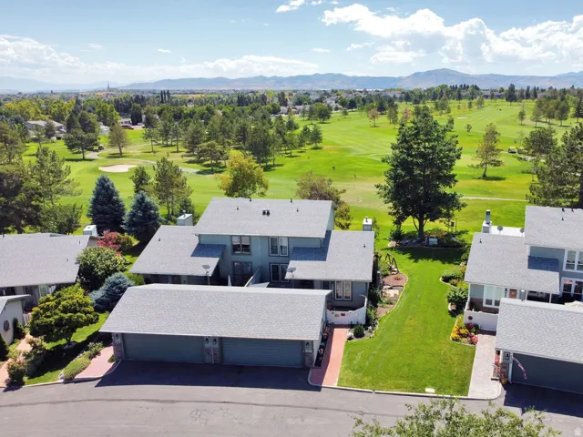 Home directly on the golf course with views as far as you can see.  Two car garage.