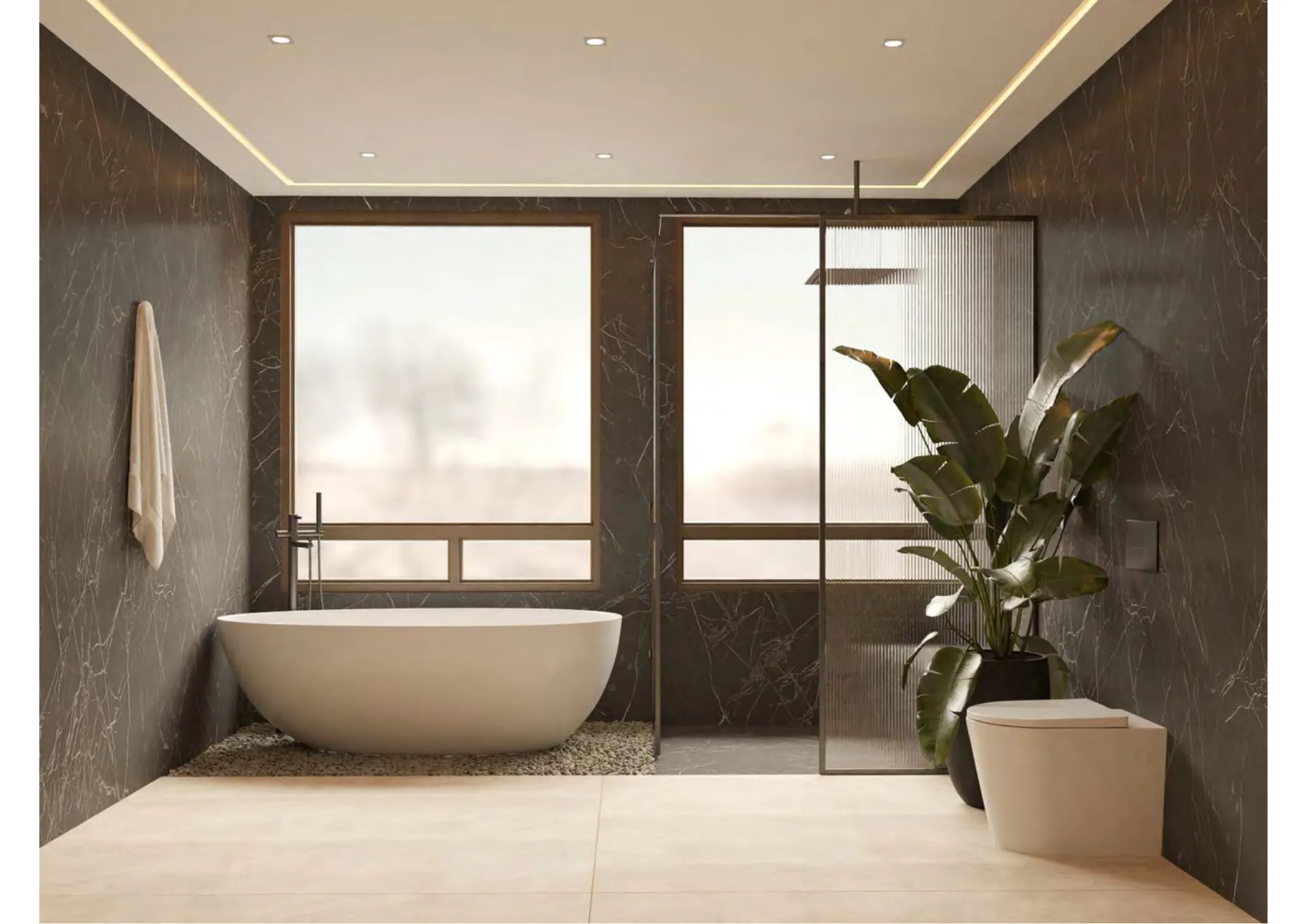 Architectural Rendering featuring interior finishes, art and furnishings