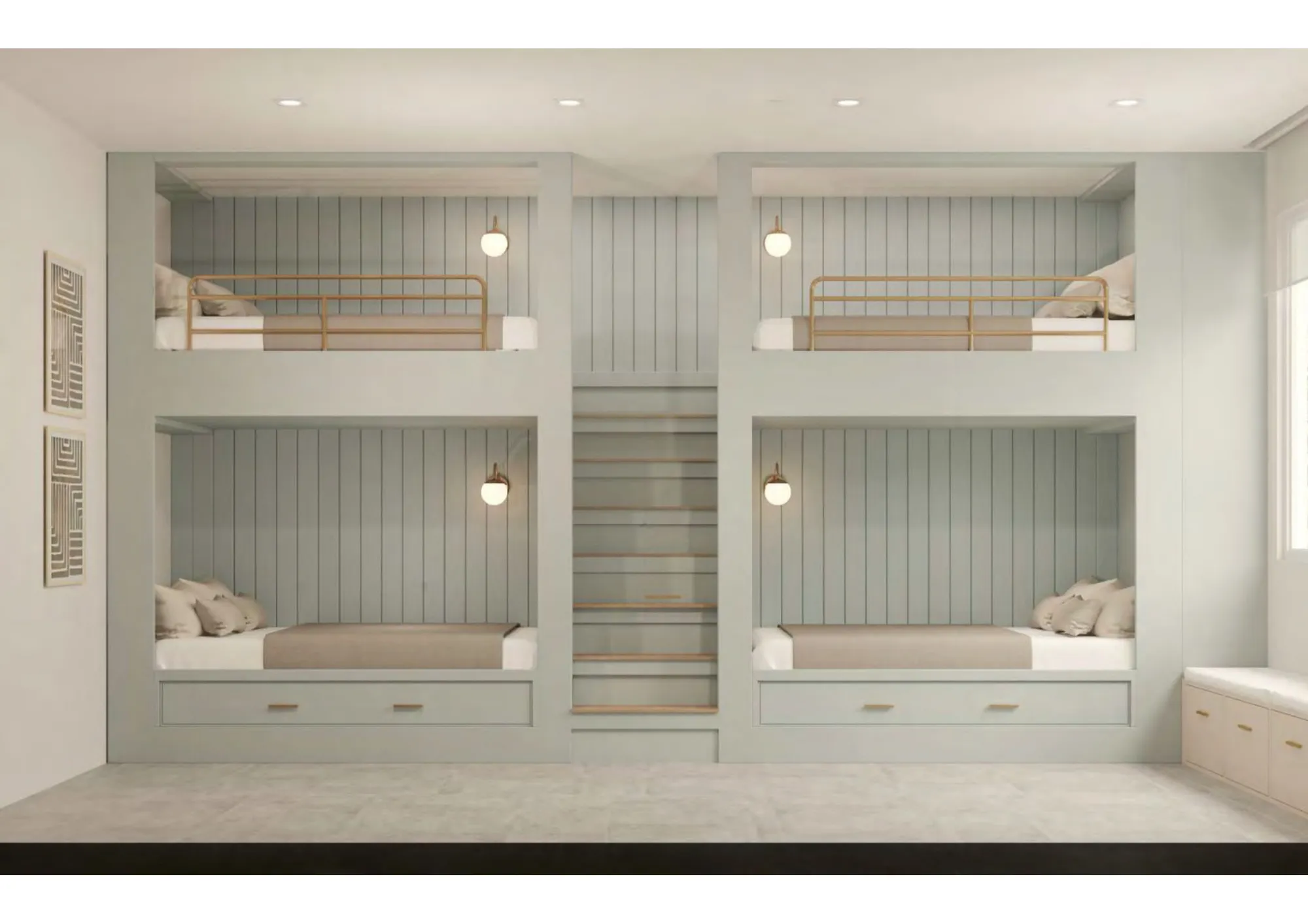 Architectural Rendering featuring interior finishes, art and furnishings
